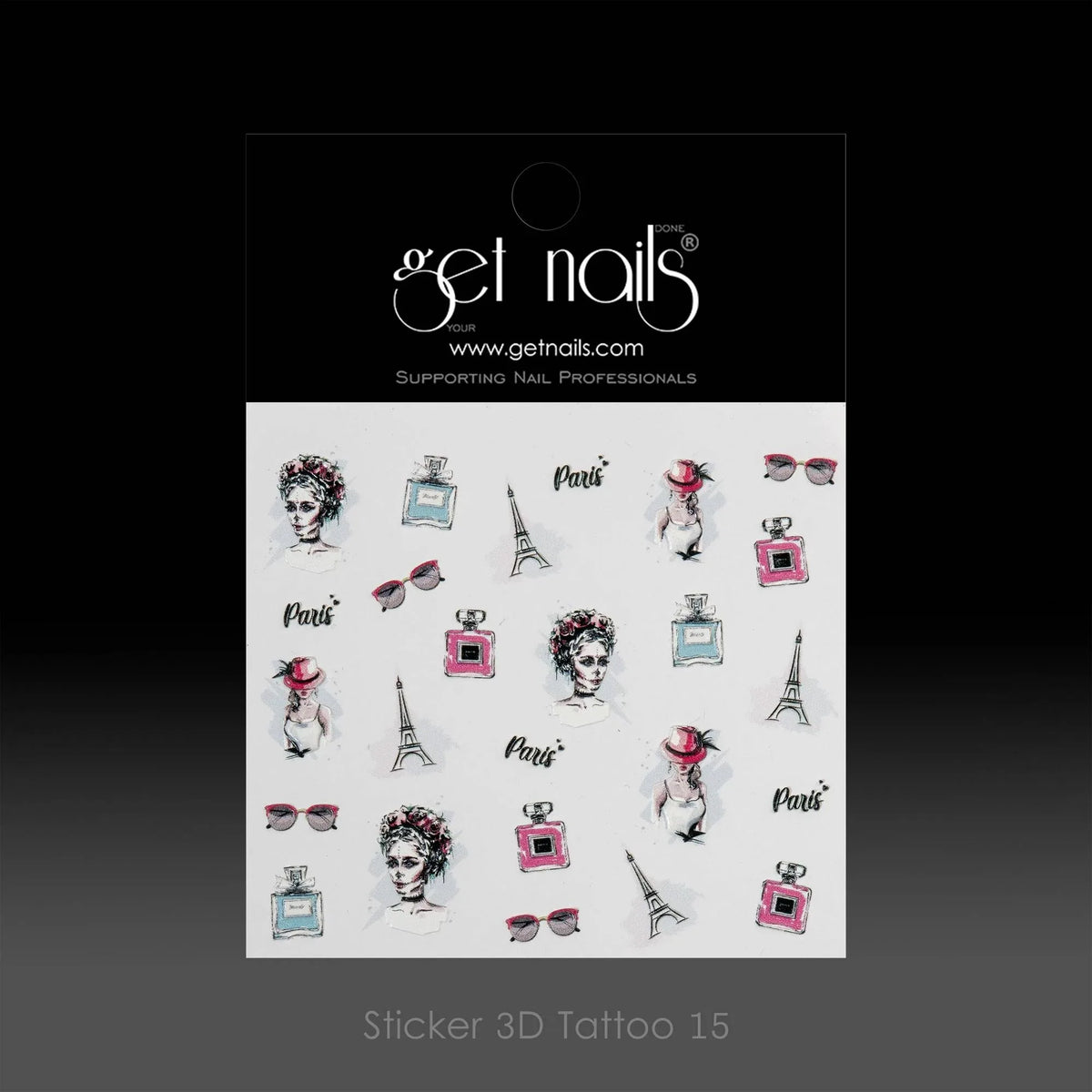 3D Tattoo Sticker 15 GN