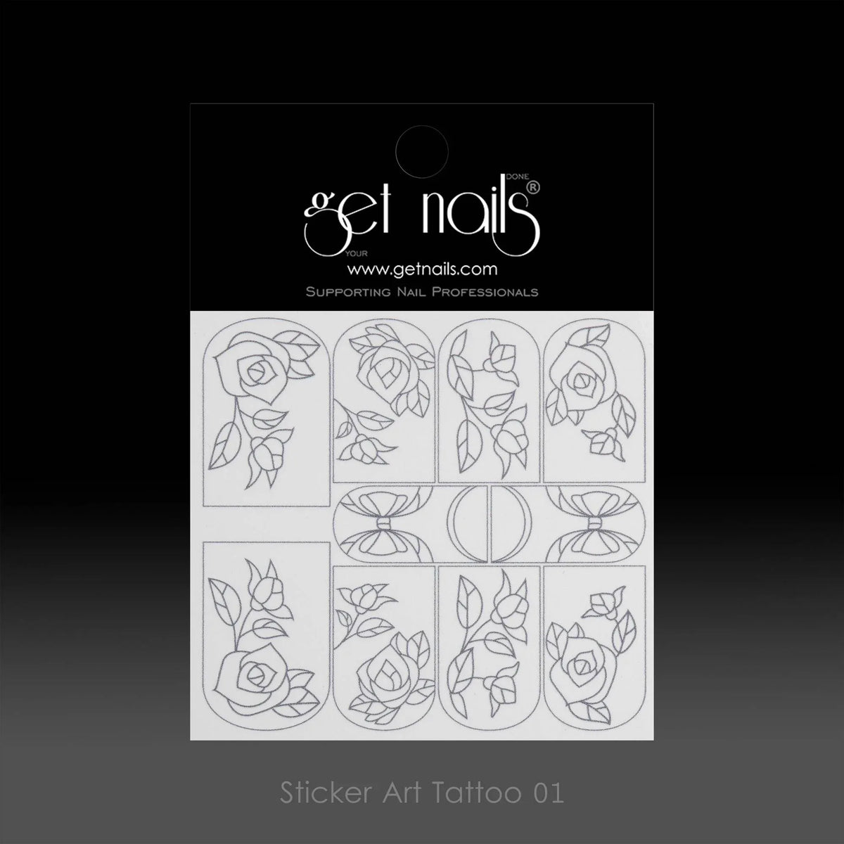 Sticker Art Tattoo 01 GN Patterns