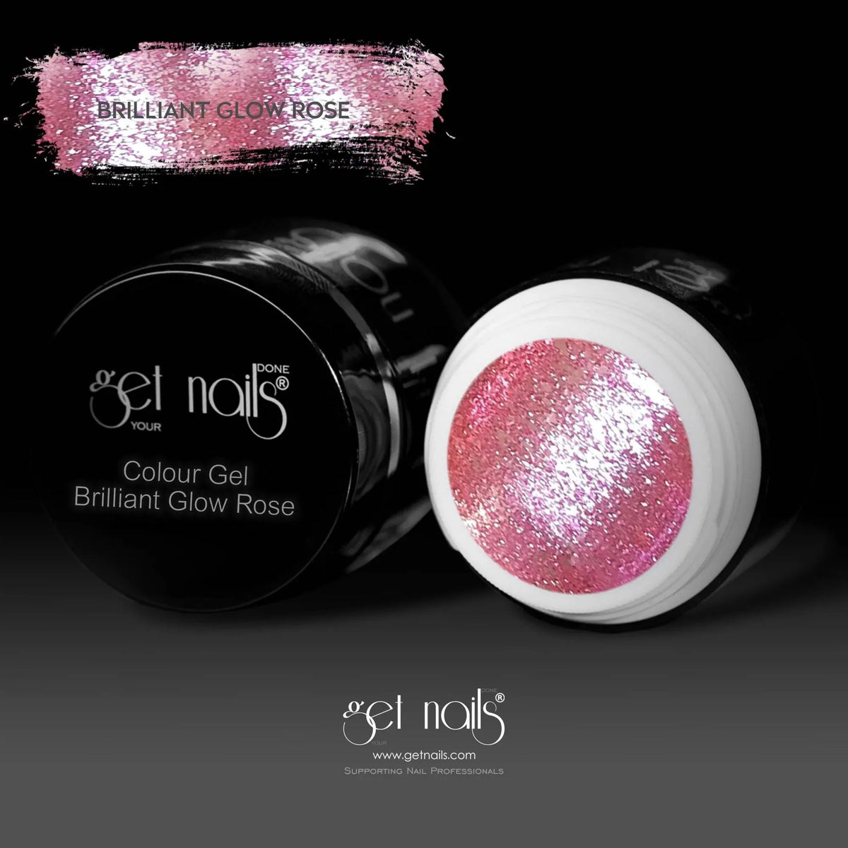 Colour Gel Brilliant Glow Rose | Gel Colorat UV/LED