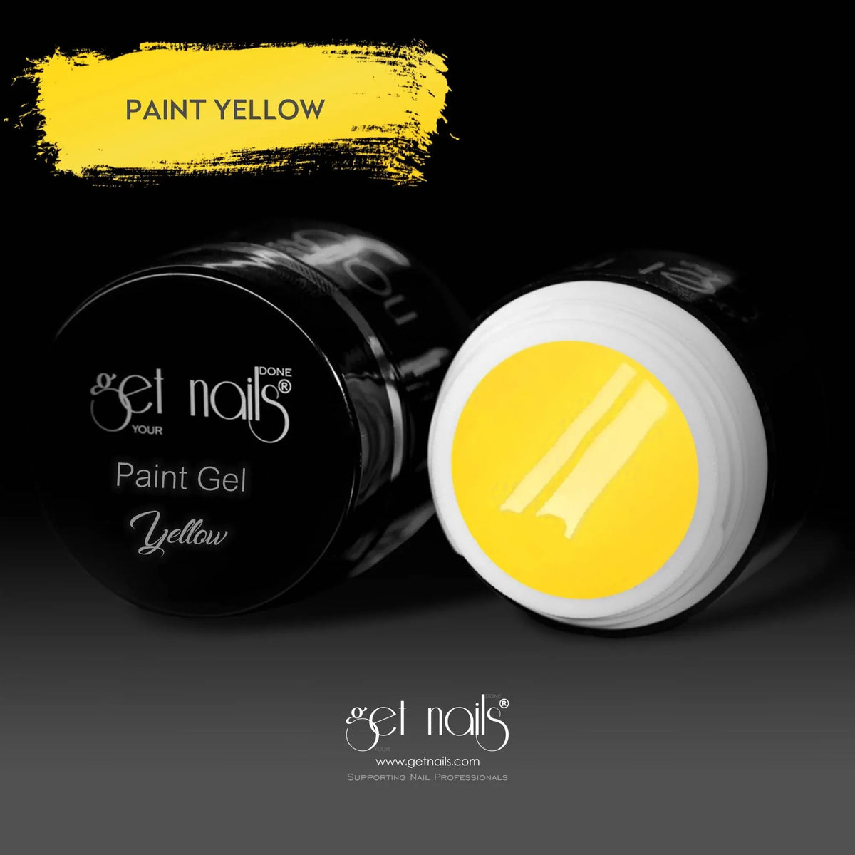 Gel Peinture Jaune | Gel de Couleur pour Ongles UV/LED