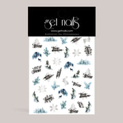 Sticker Art Tattoo 69 Frozen Winter GN