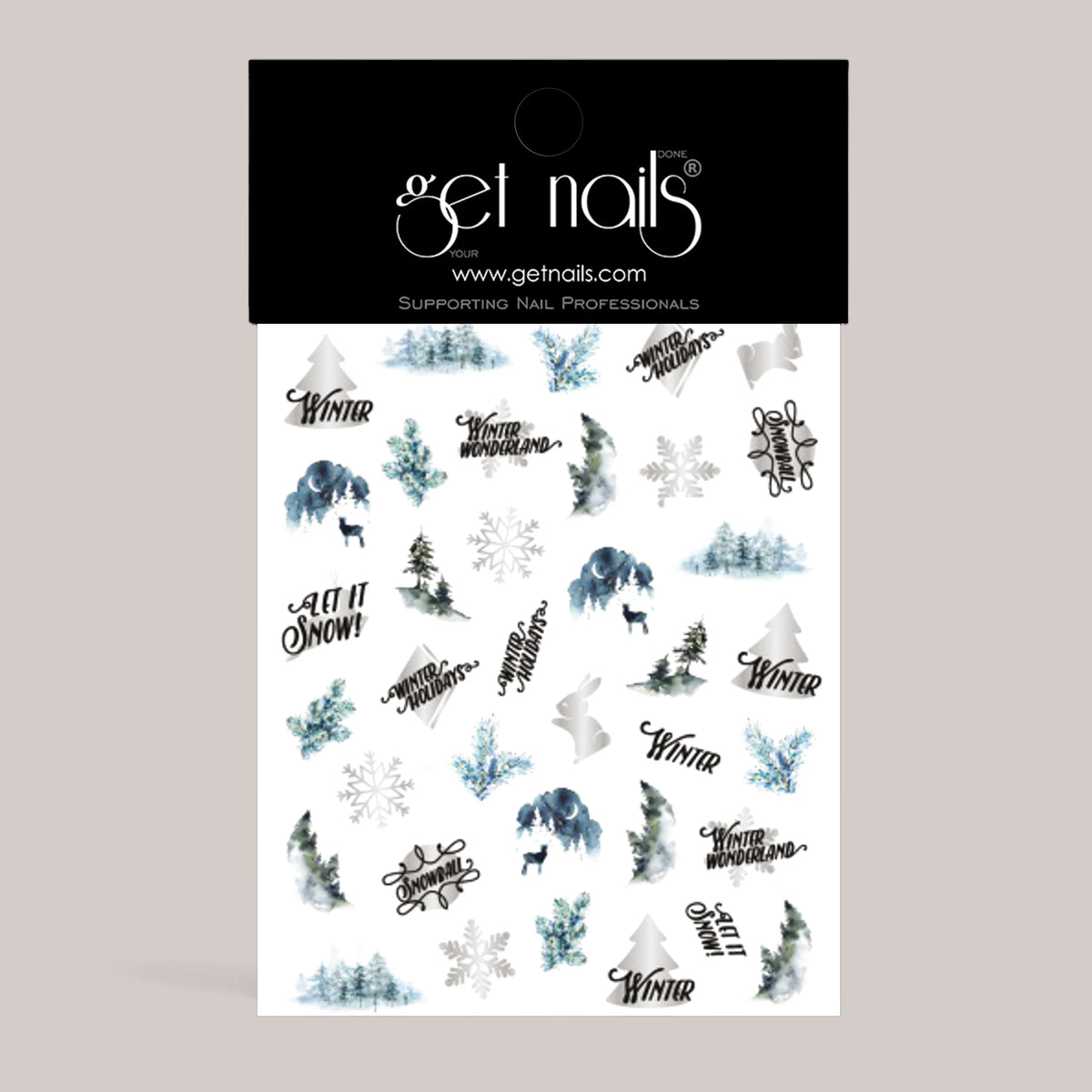 Sticker Art Tattoo 69 Frozen Winter GN