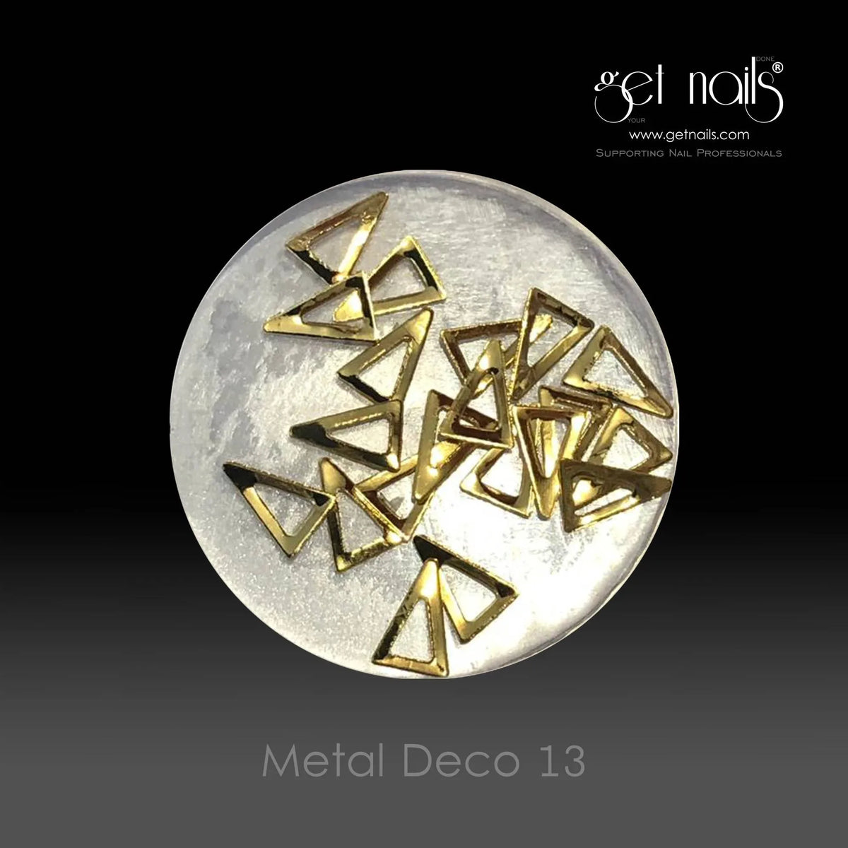 Metal Deco 13 Gold GN, 20 pcs.