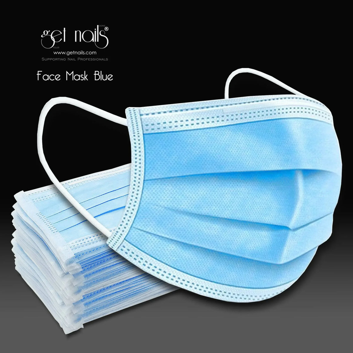 Blue Face Mask GN, 50 pcs.