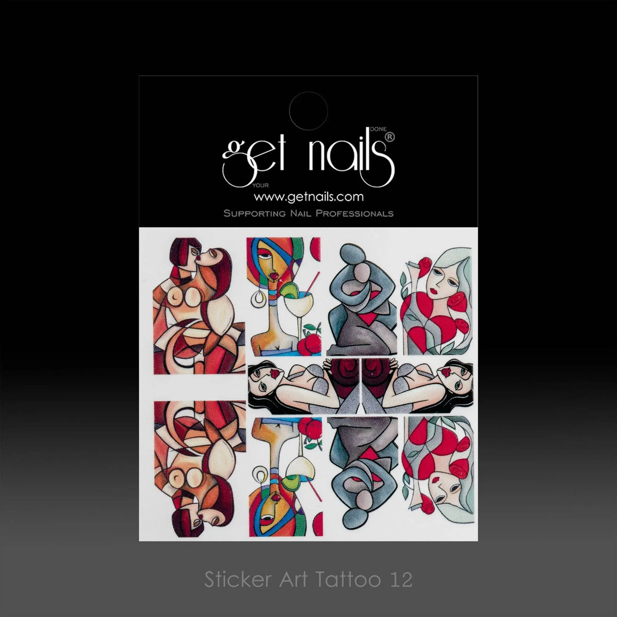 Sticker Art Tattoo 12 GN