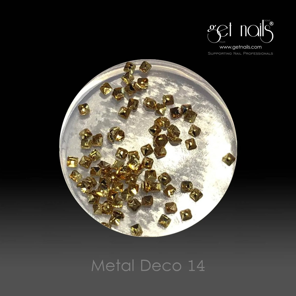 Metal Deco 14 Gold GN, 50 pcs.