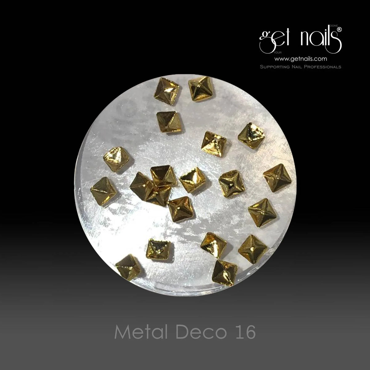 Metal Deco 16 Or GN, 20 pcs.