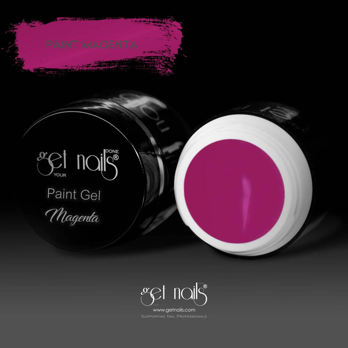 Paint Gel Magenta | UV/LED Colored Nail Gel