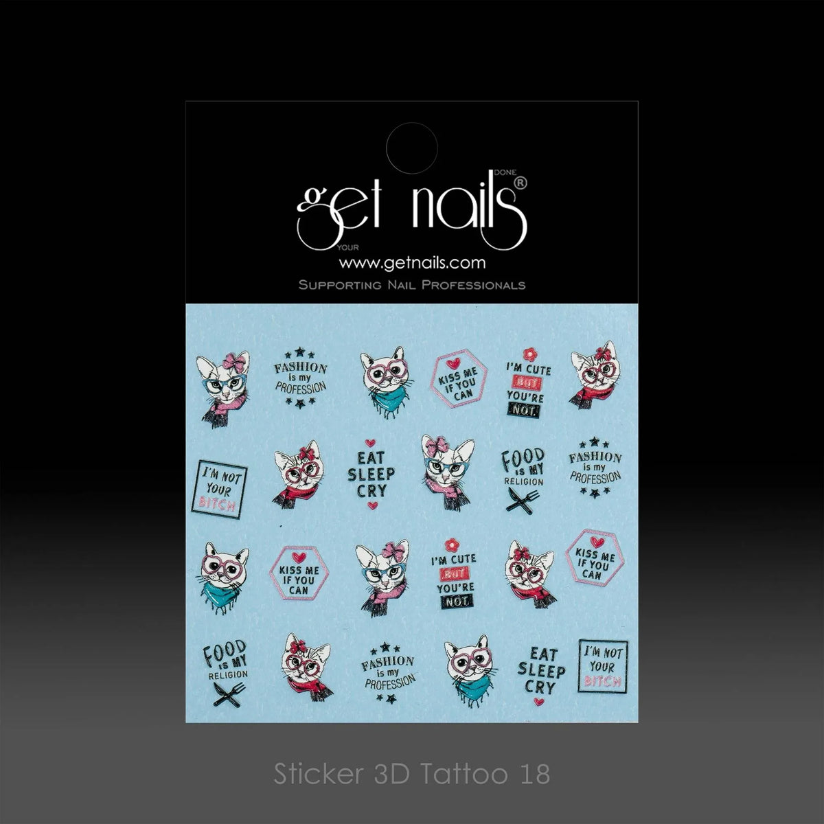 Sticker Tatouage 3D 18 GN