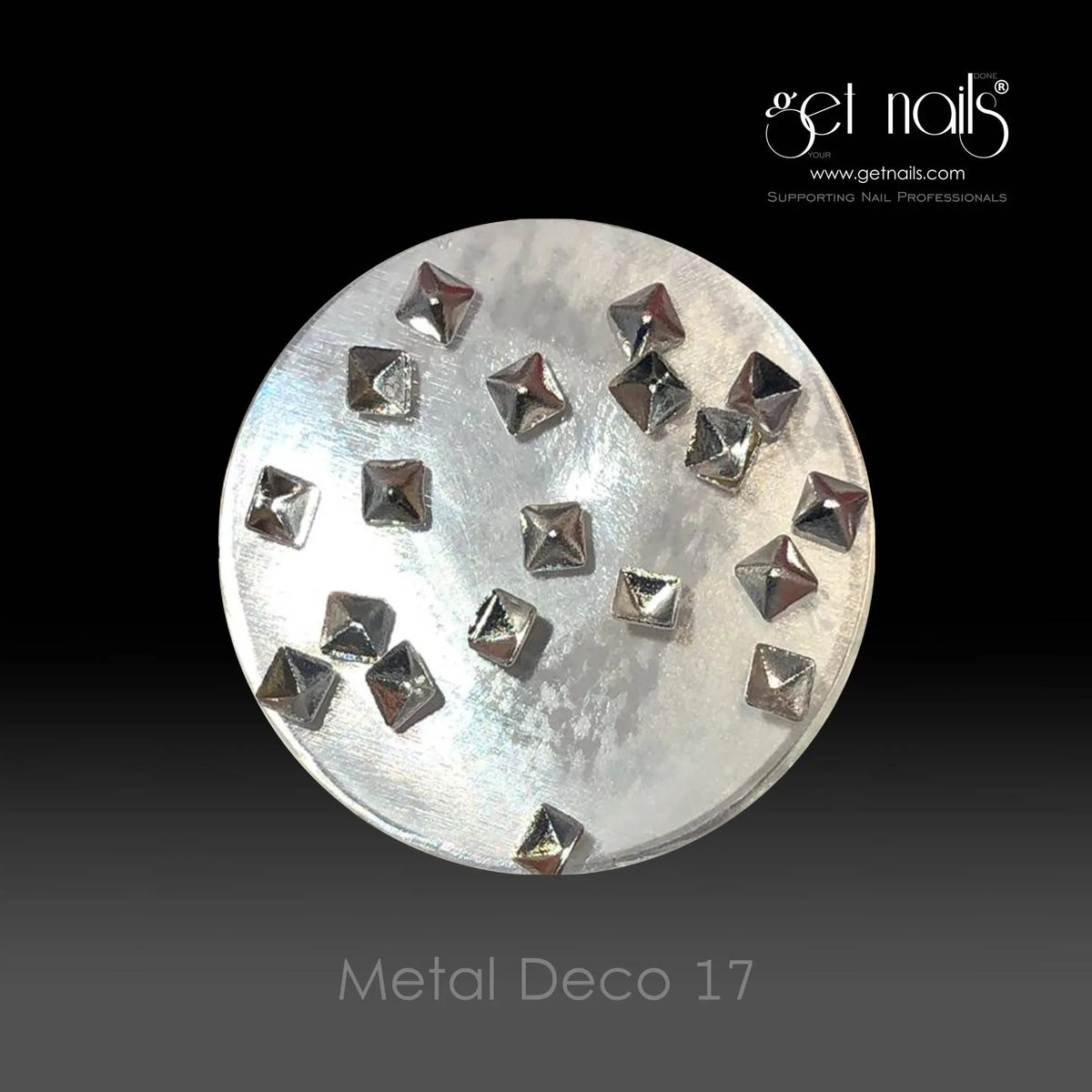 Metal Deco 17 Silver GN, 20 pcs.