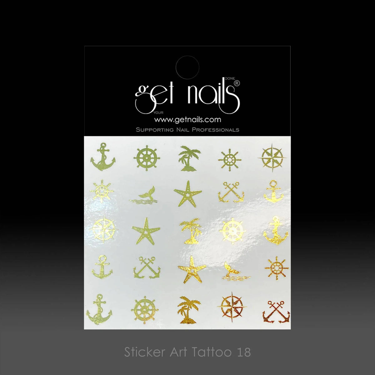 Sticker Art Tattoo 18 GN