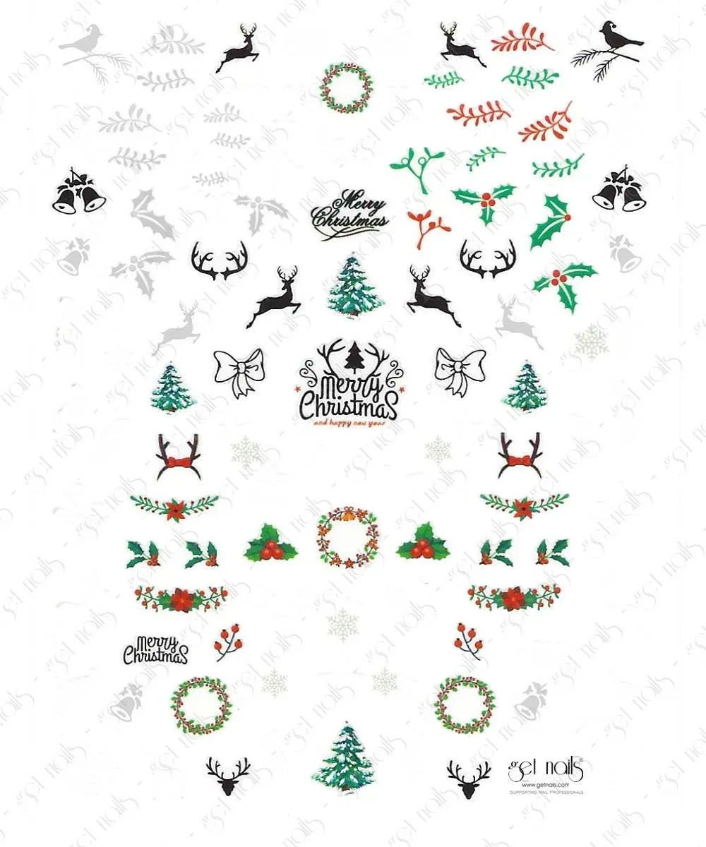Autocollant Hiver Moyen 3