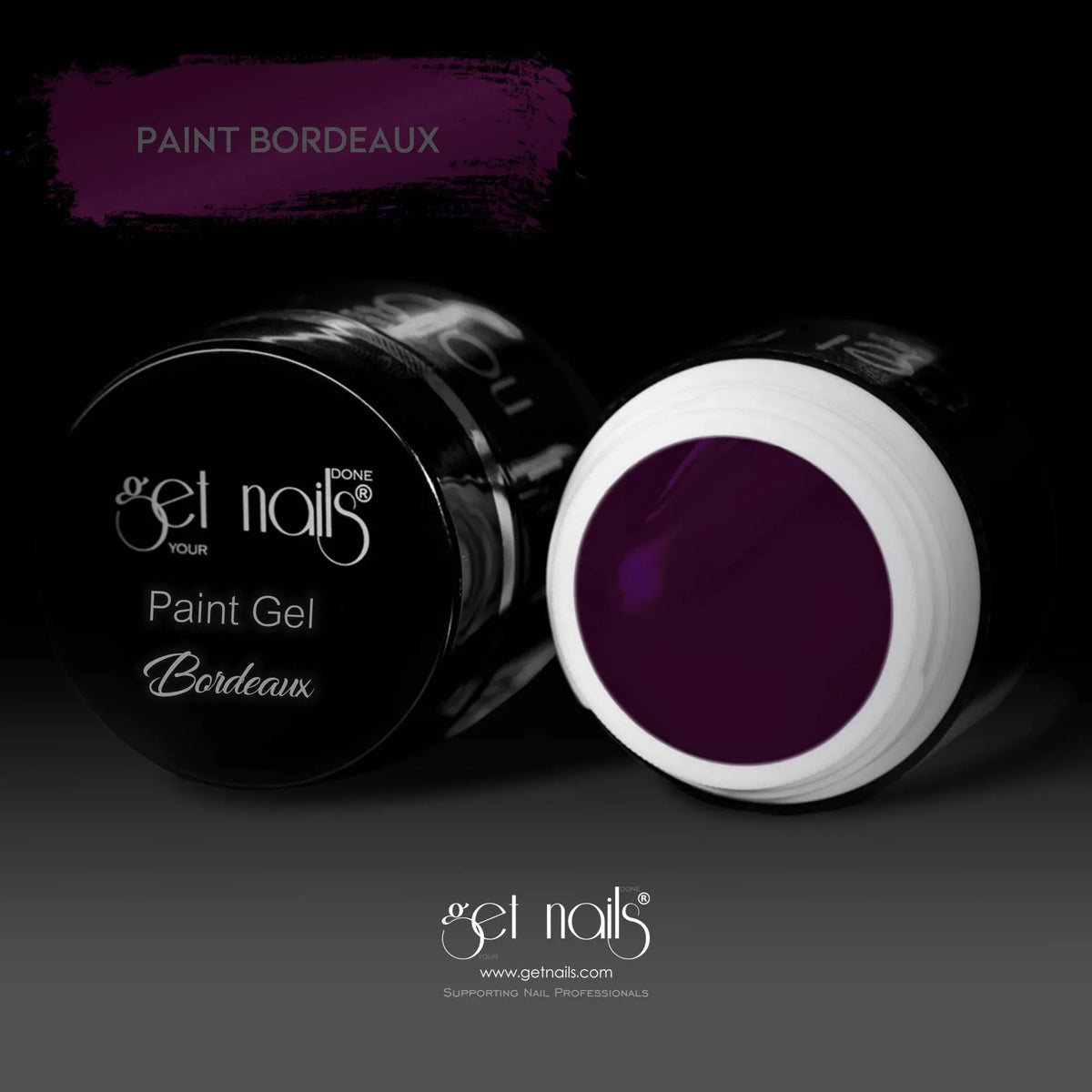 Paint Gel Bordeaux | Gel Colorat Unghii UV/LED