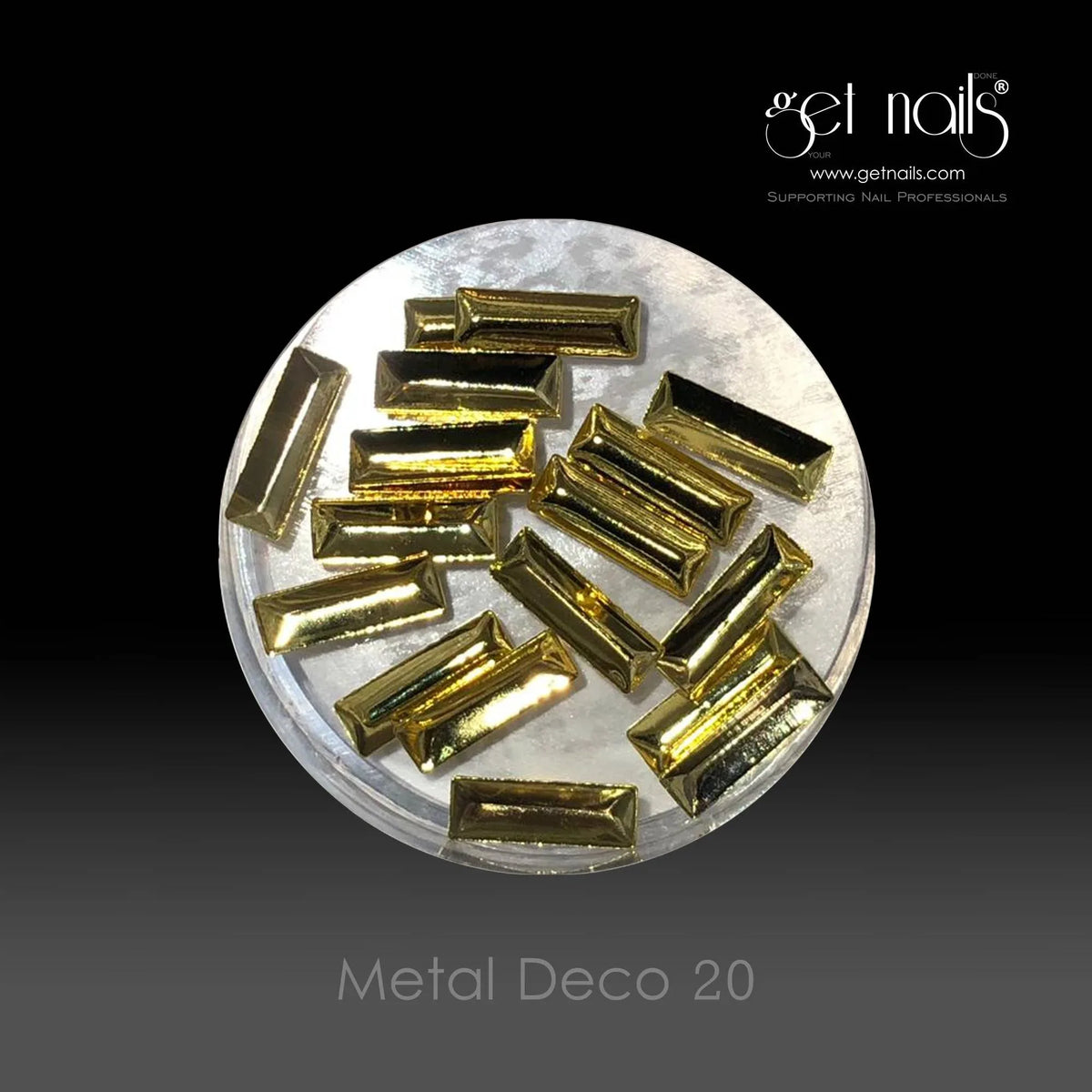 Metal Deco 20 Or GN, 20 pièces.