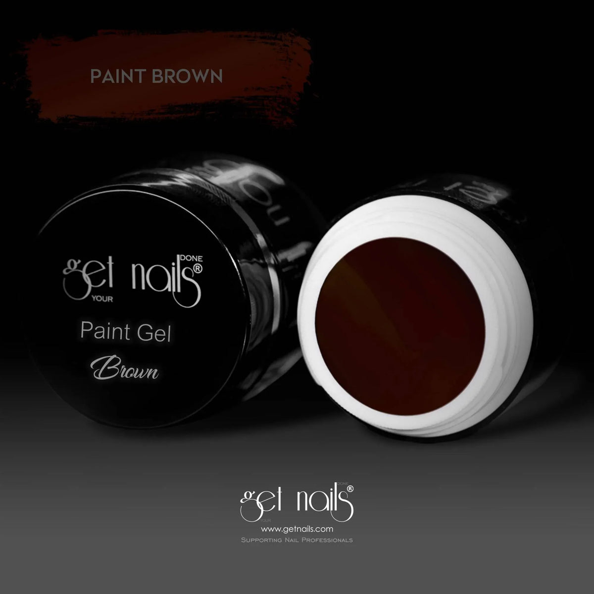 Paint Gel Brown | UV/LED Colored Nail Gel