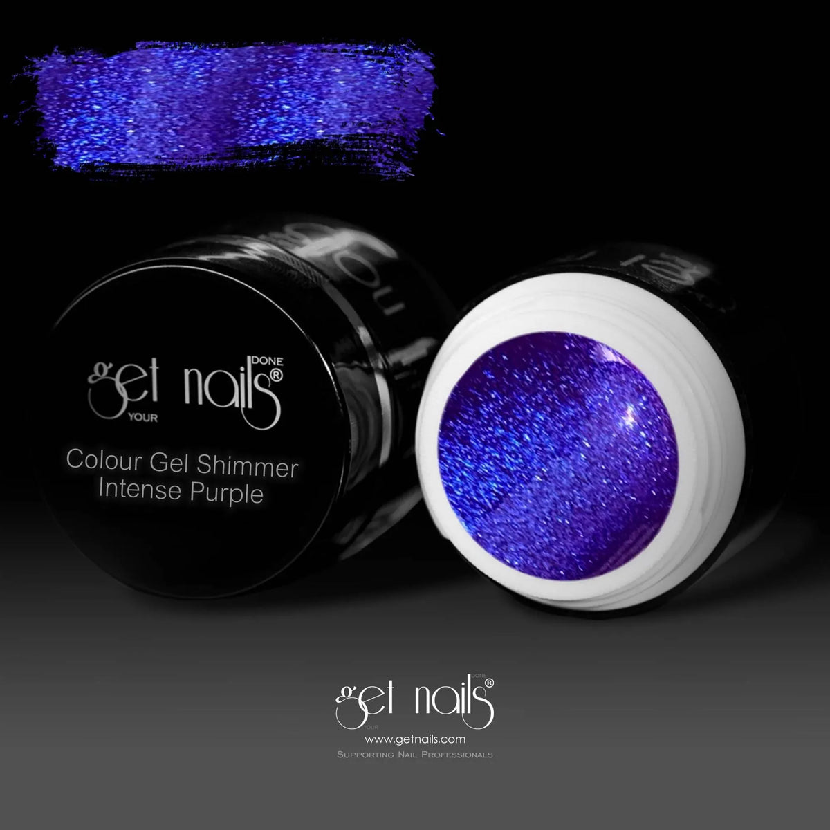 Colour Gel Shimmer Intense Purple | Gel Colorat UV/LED