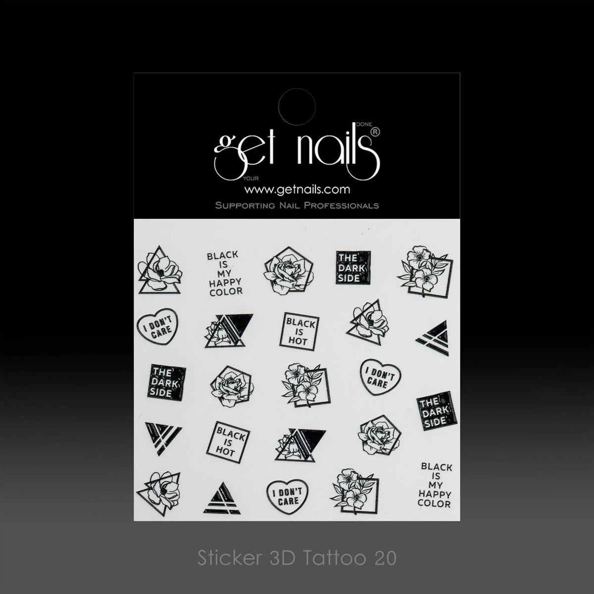 Autocollant Tatouage 3D 20 GN