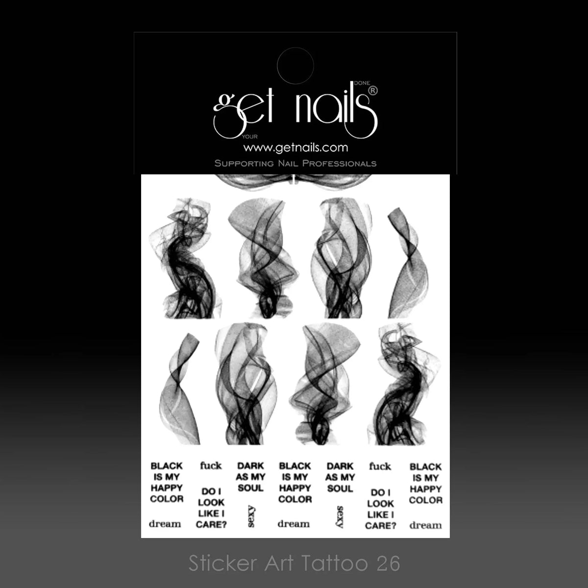 Sticker Art Tattoo 26 GN