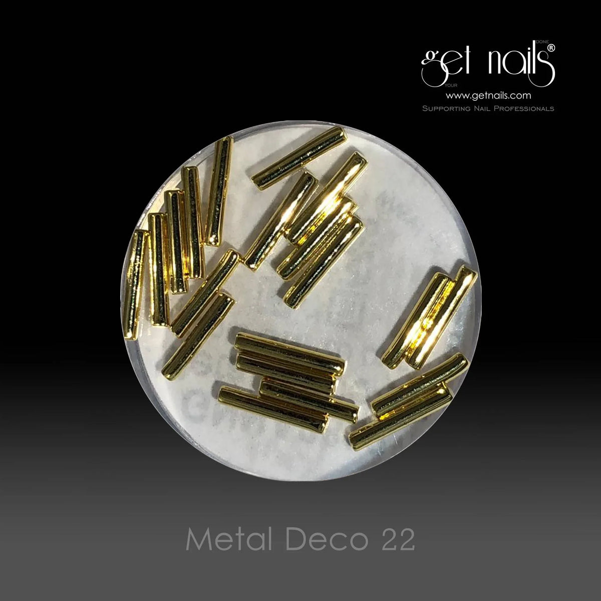 Metal Deco 22 Gold GN, 20 pièces.