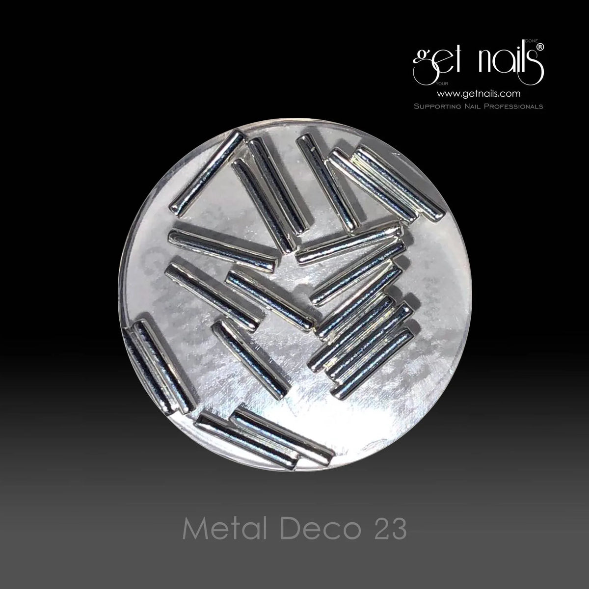 Metal Deco 23 Argent GN, 20 pièces.