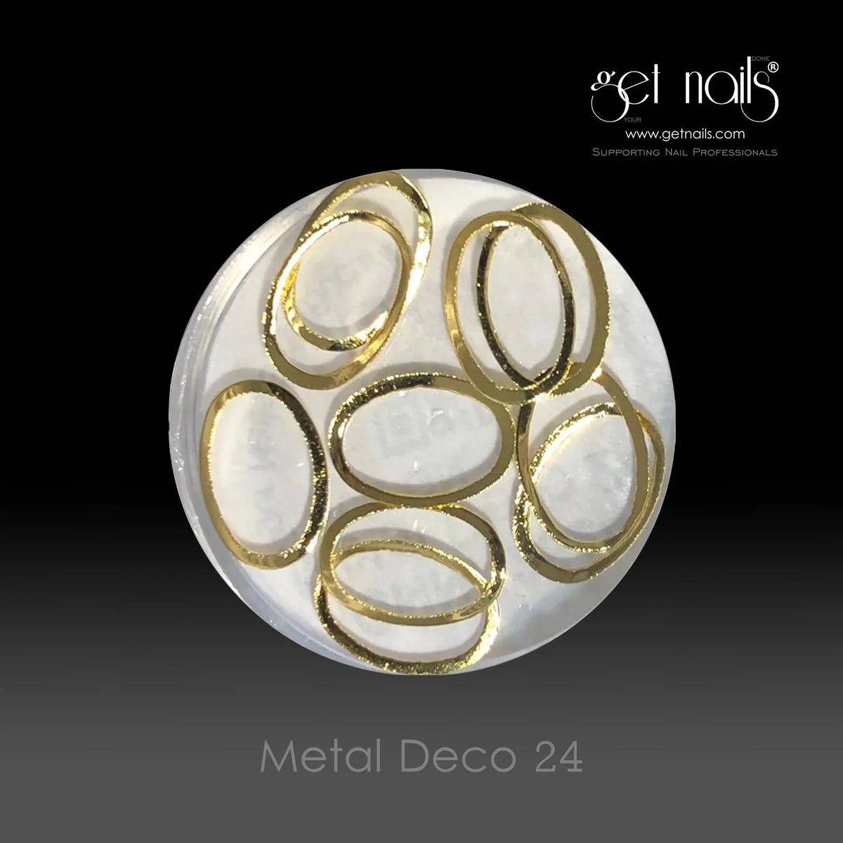 Metal Deco 24 Gold GN, 10 pièces