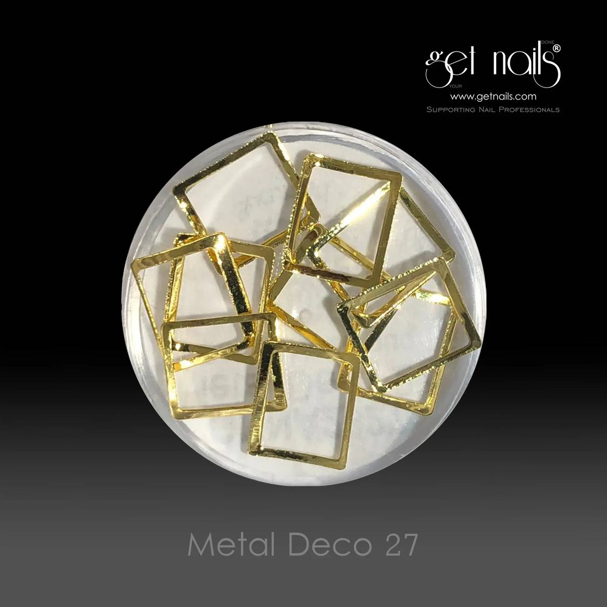 Metal Deco 27 Or GN, 10 pièces