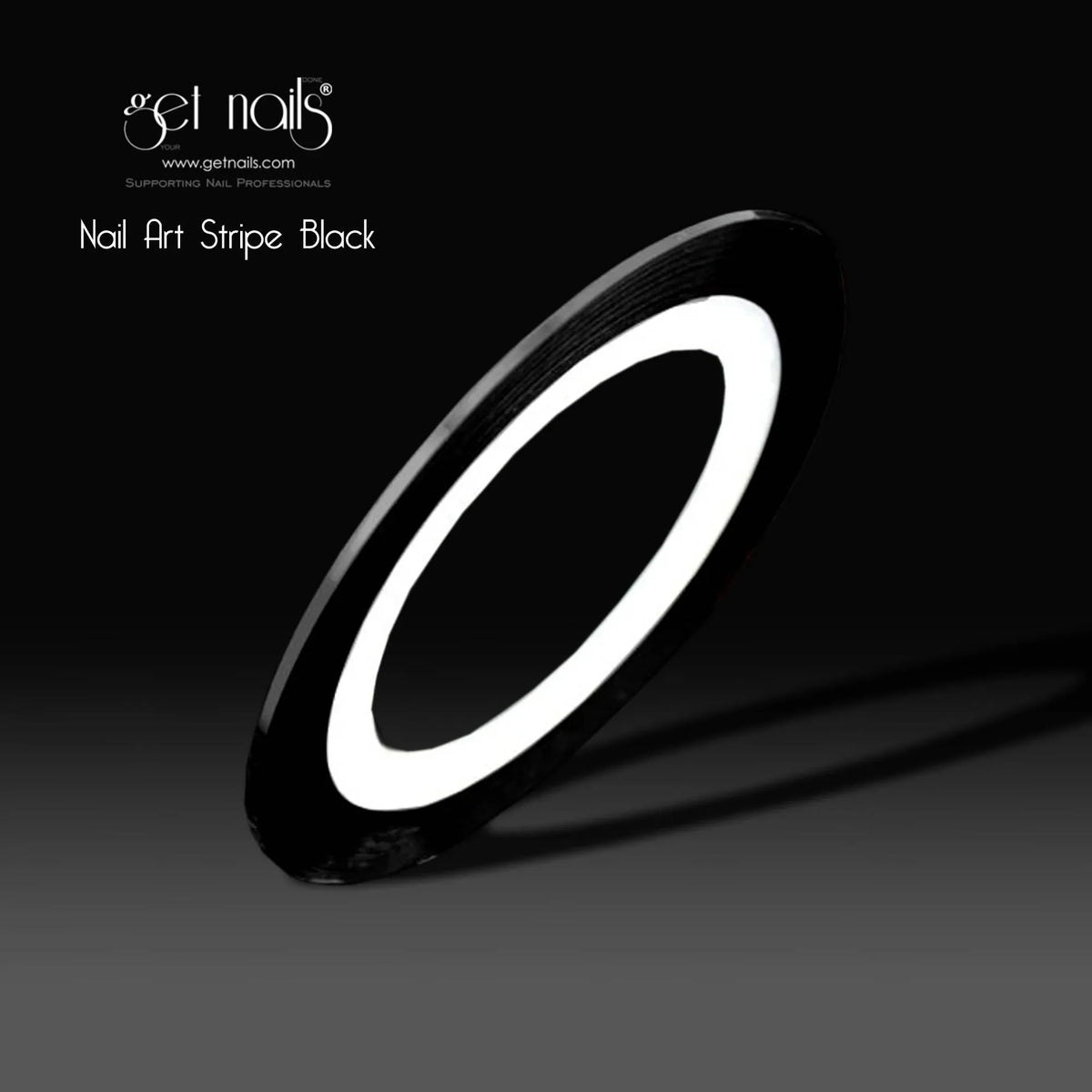 Nail Art Stripe Black GN