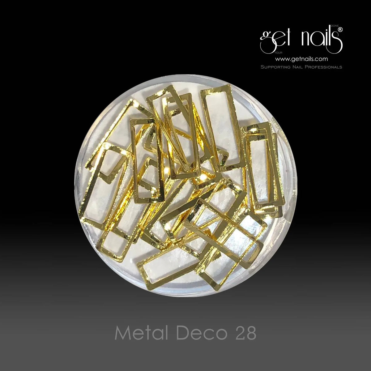 Metal Deco 28 Gold GN, 20 pcs.