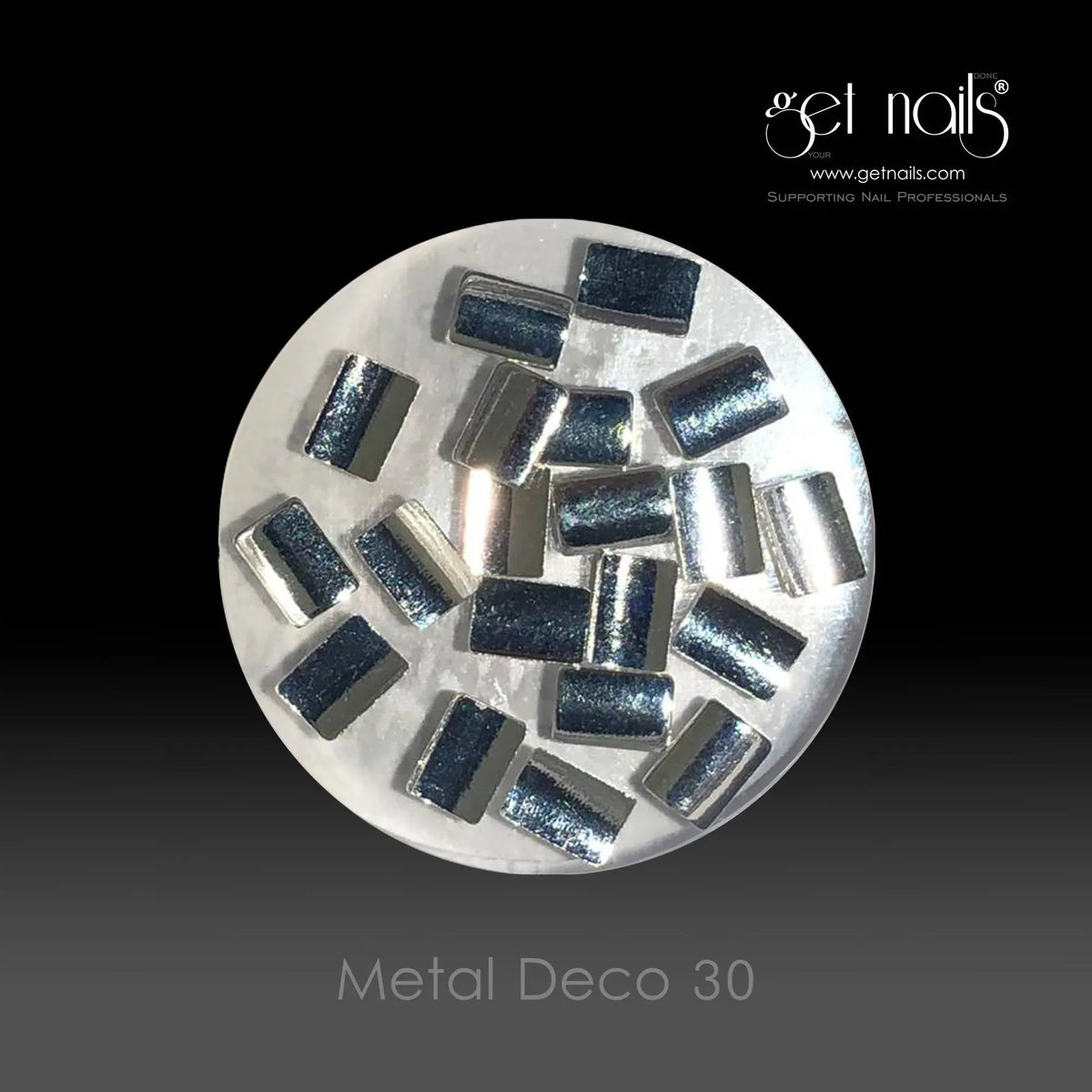 Metal Deco 30 Silver GN, 20 pcs.