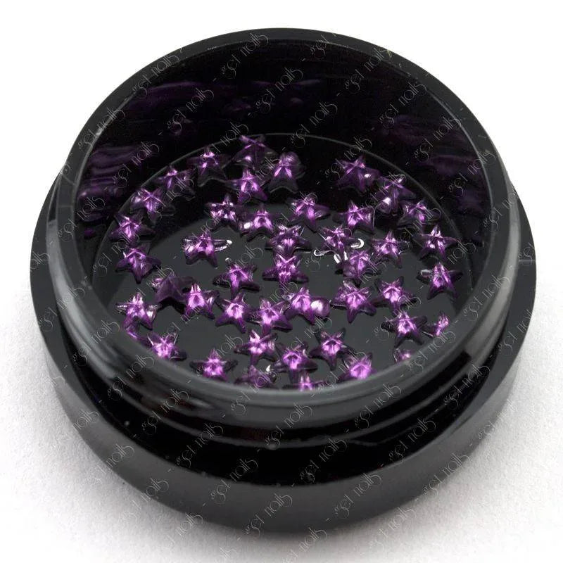 Star Rhinestones 3mm - Lilac, 50 pcs.