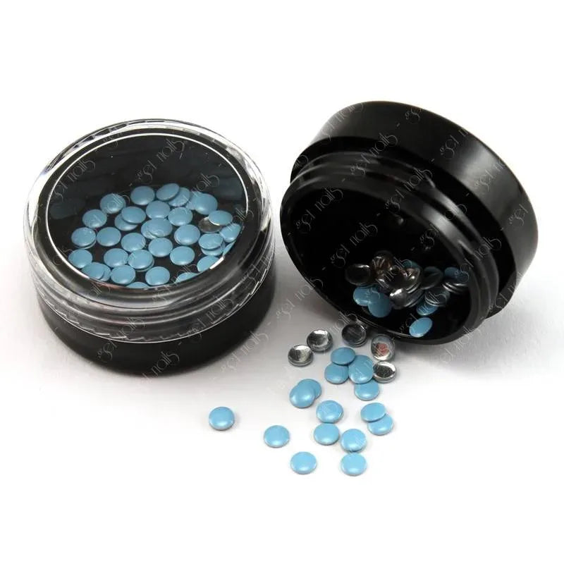 Cibles rondes bleu néon, 50 pcs.