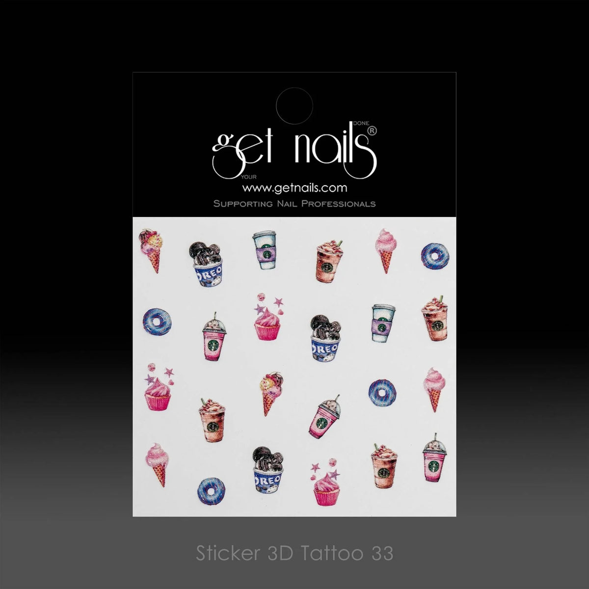 Sticker 3D Tatouage 33 GN