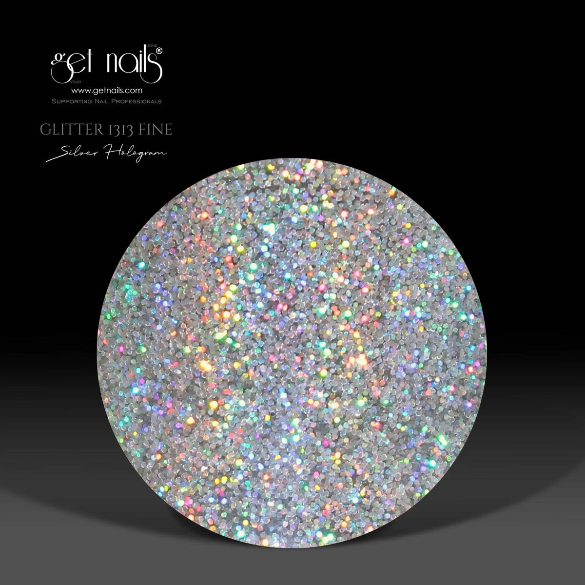 Glitter 1313 Silver Hologram