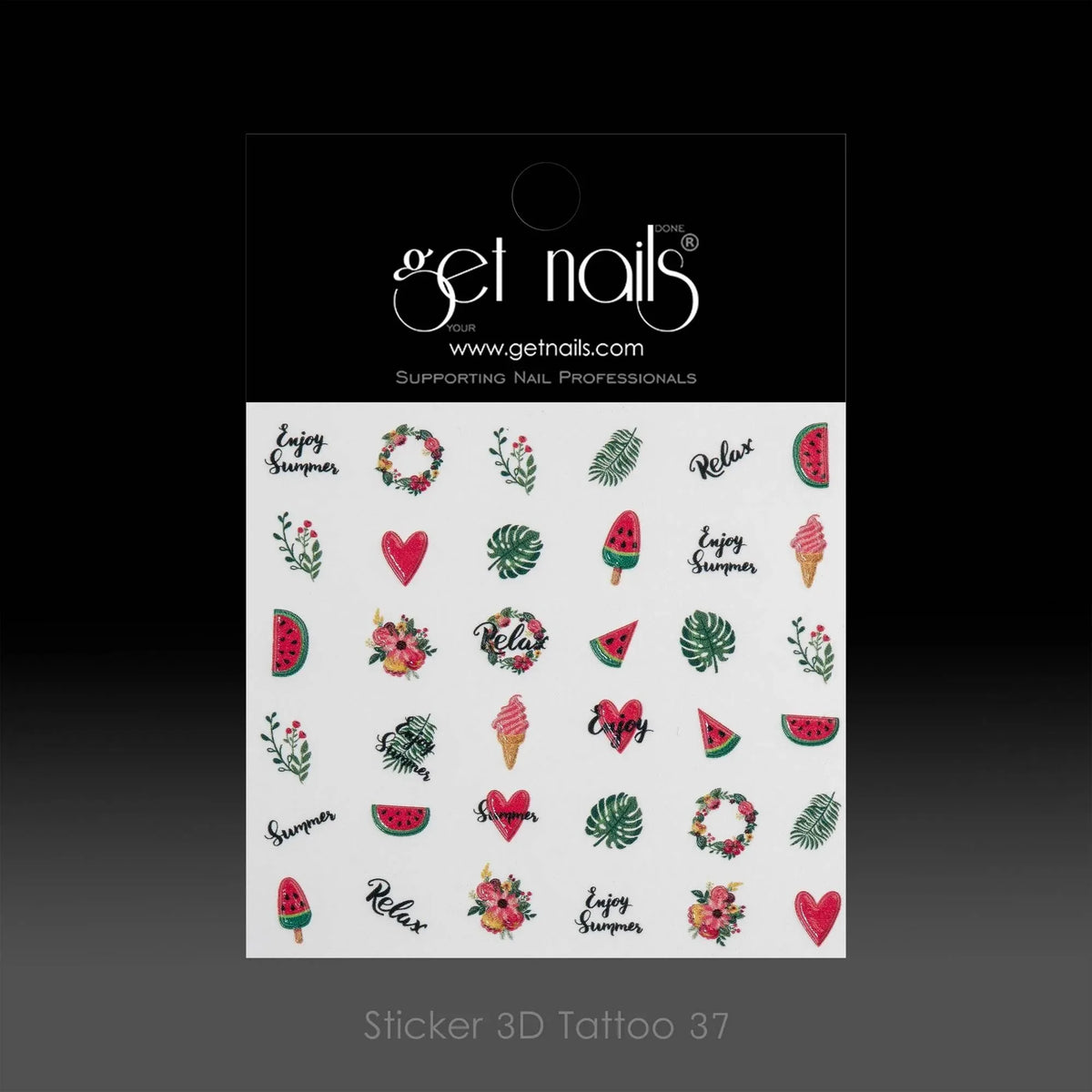 3D Tattoo Sticker 37 GN
