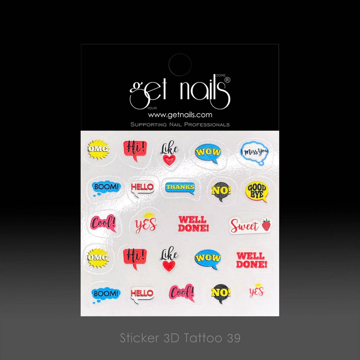 Sticker 3D Tattoo 39 GN