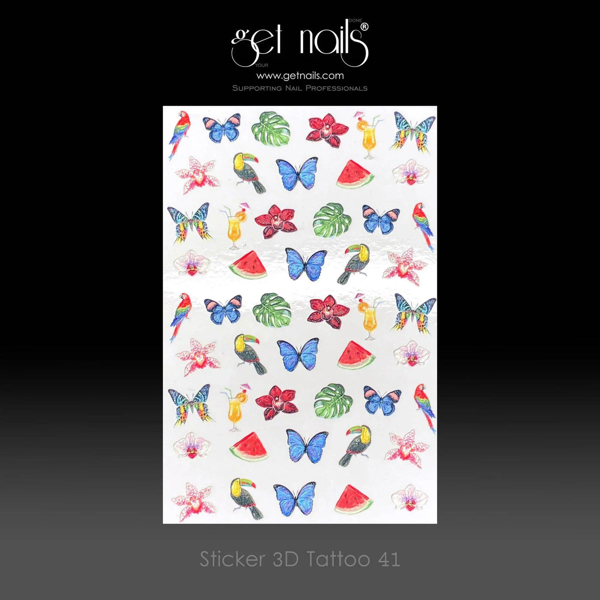 3D Tattoo Sticker 41 GN