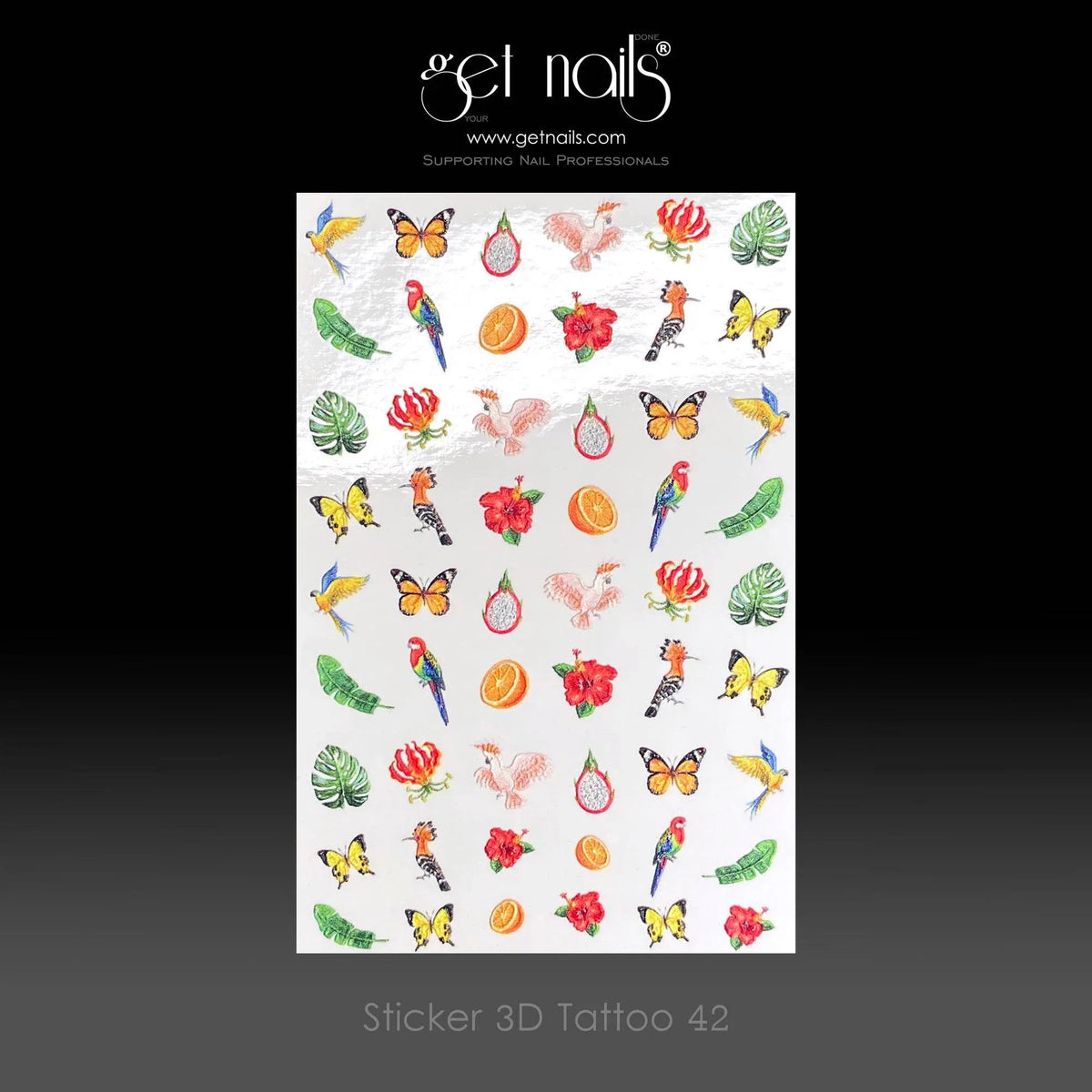 Sticker 3D Tattoo 42 GN