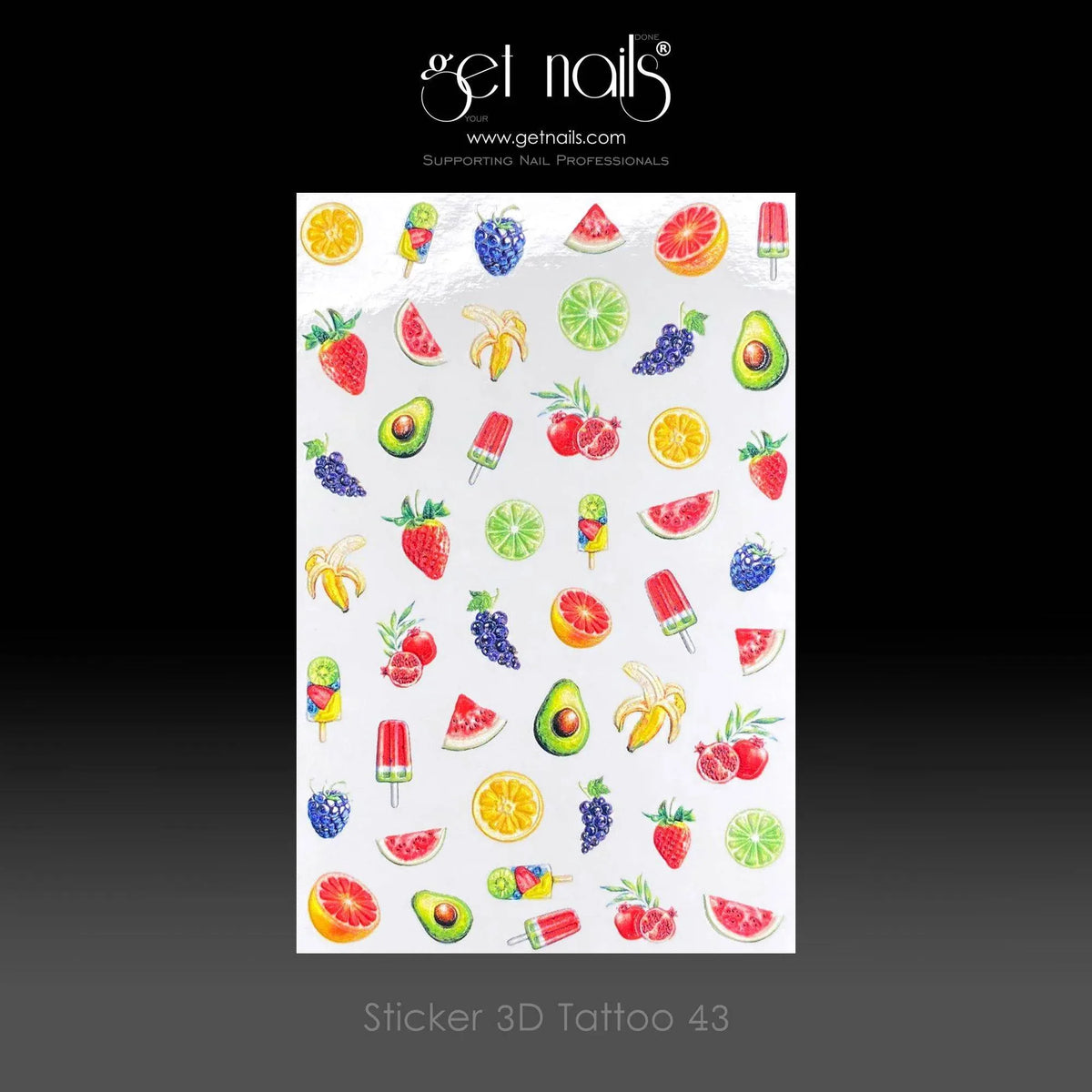 Sticker 3D Tattoo 43 GN