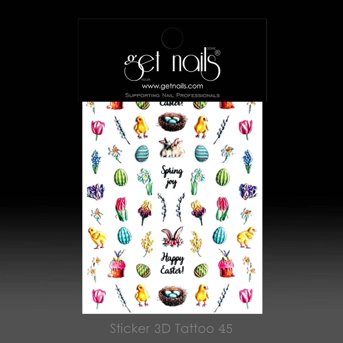 Sticker 3D Tattoo 45 GN EASTER