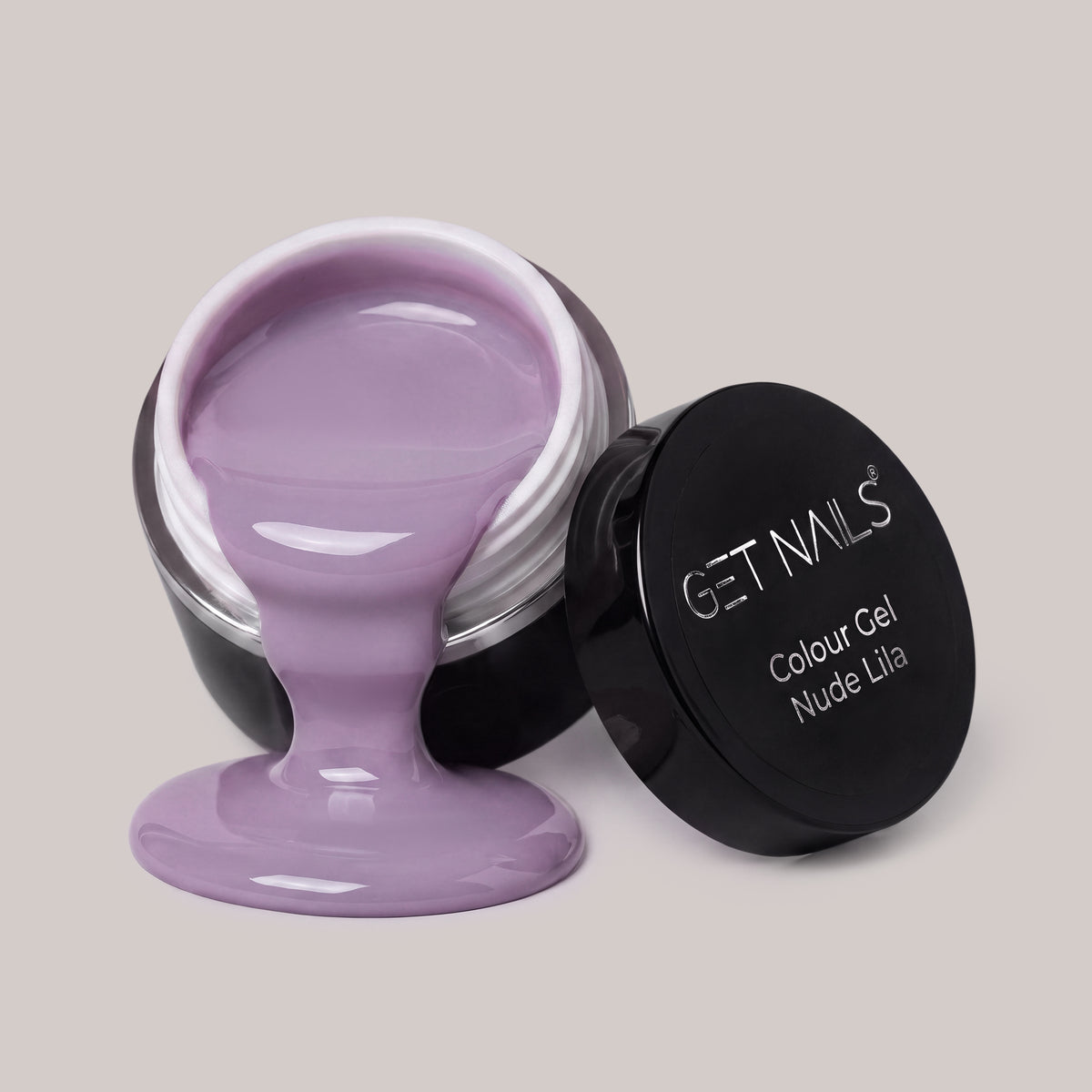 Gel Couleur Nude Lila | Gel Couleur pour Ongles UV/LED