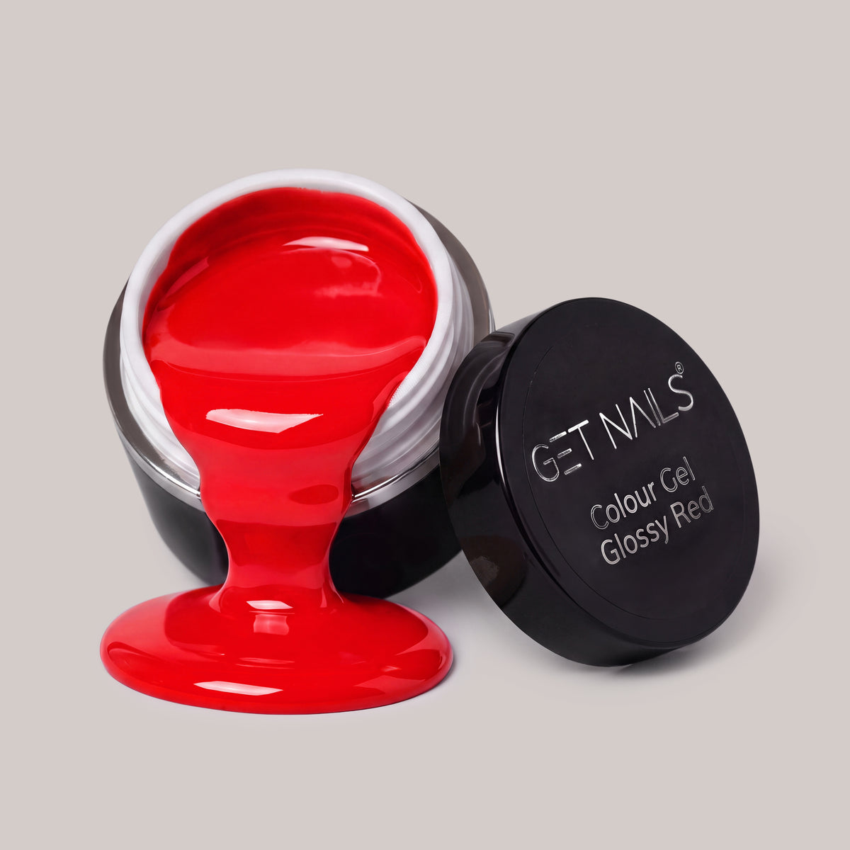 Gel Couleur Rouge Brillant | Gel Coloré UV/LED