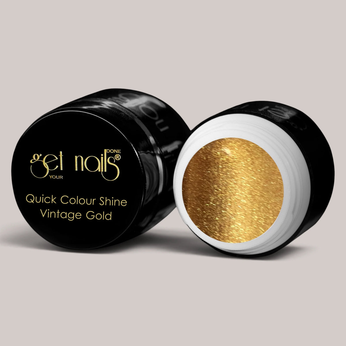 Quick Colour Shine Vintage Gold | Gel Colorat UV/LED