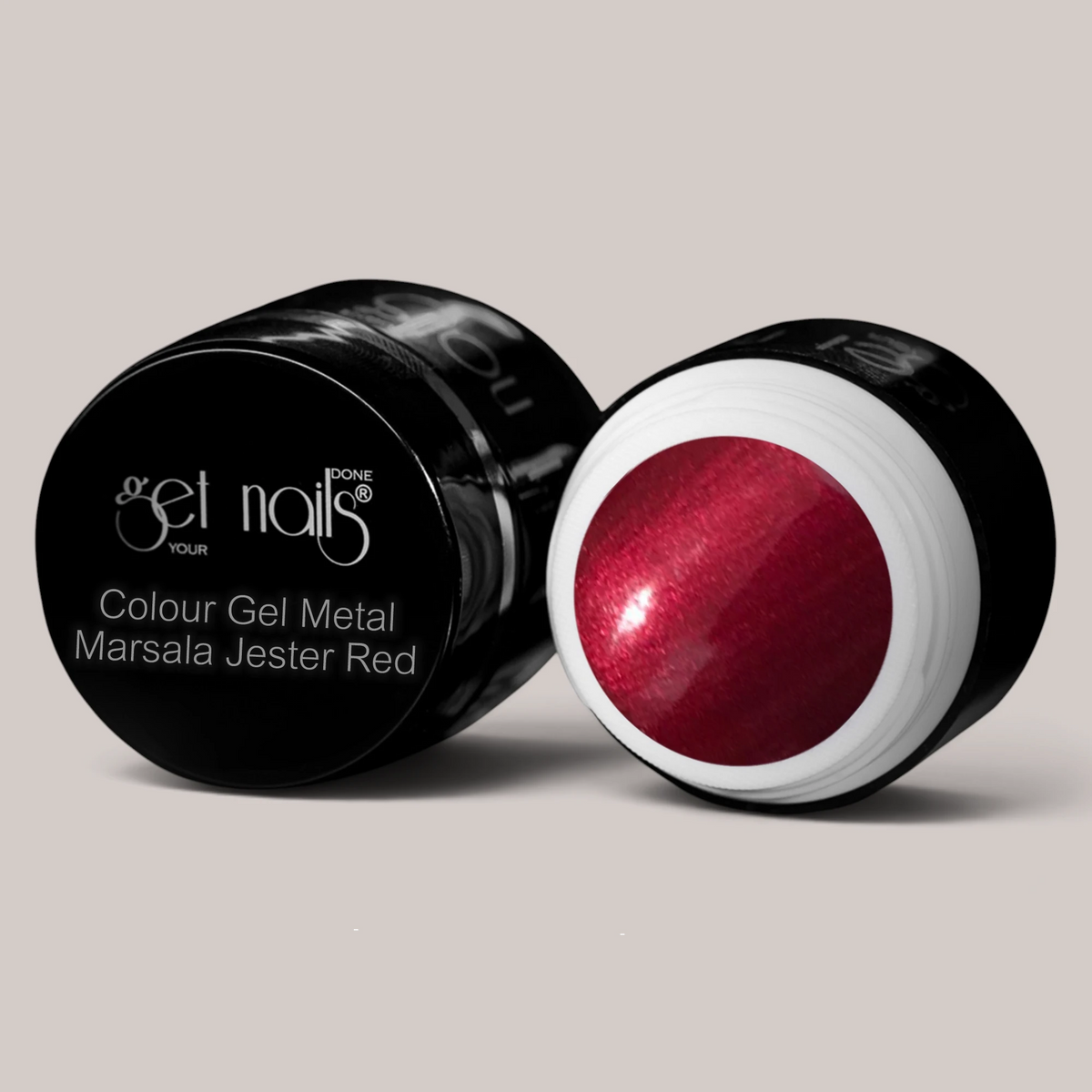Colour Gel Metal Marsala JesterRed | Gel Colorat UV/LED