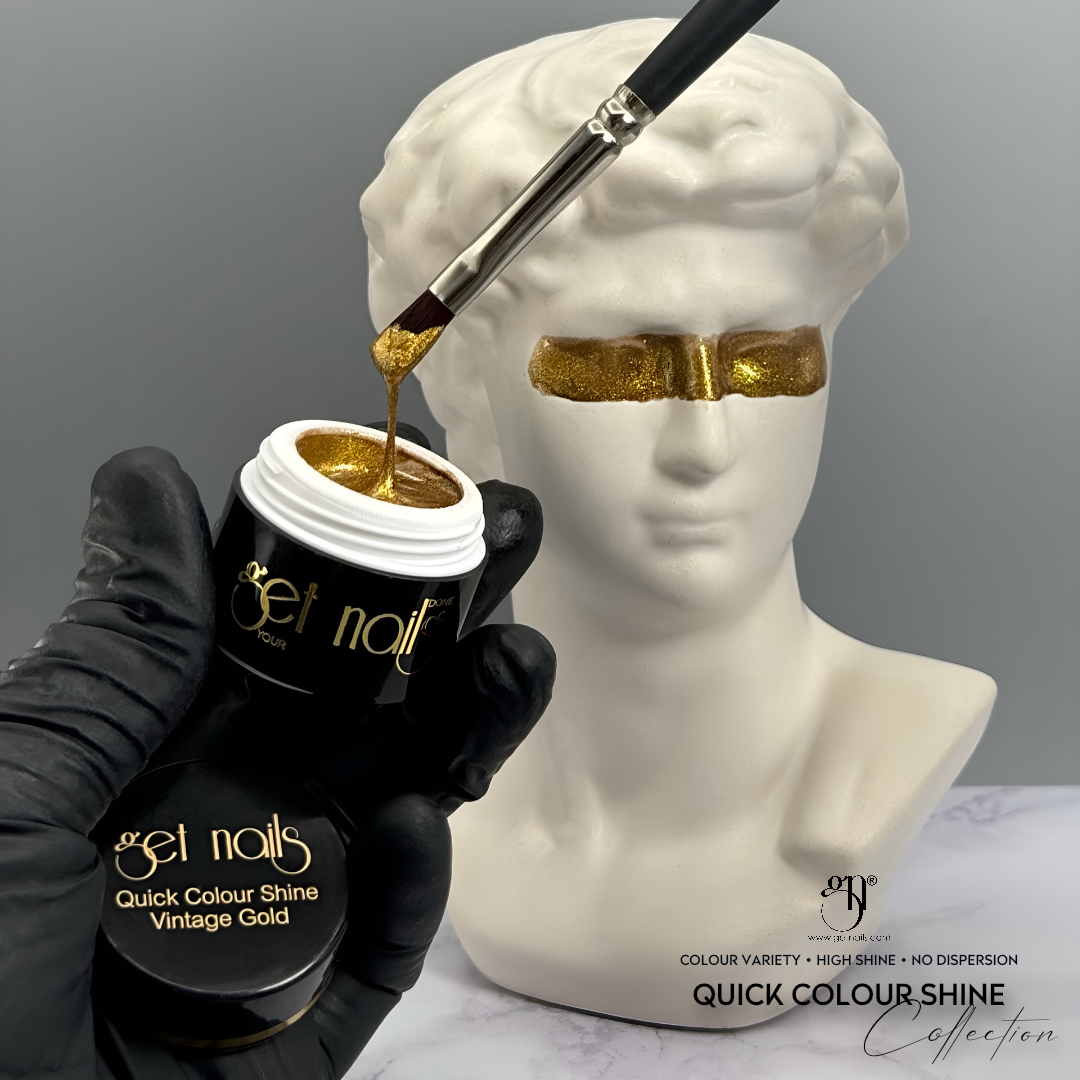 Quick Colour Shine Vintage Gold | Gel Coloré UV/LED