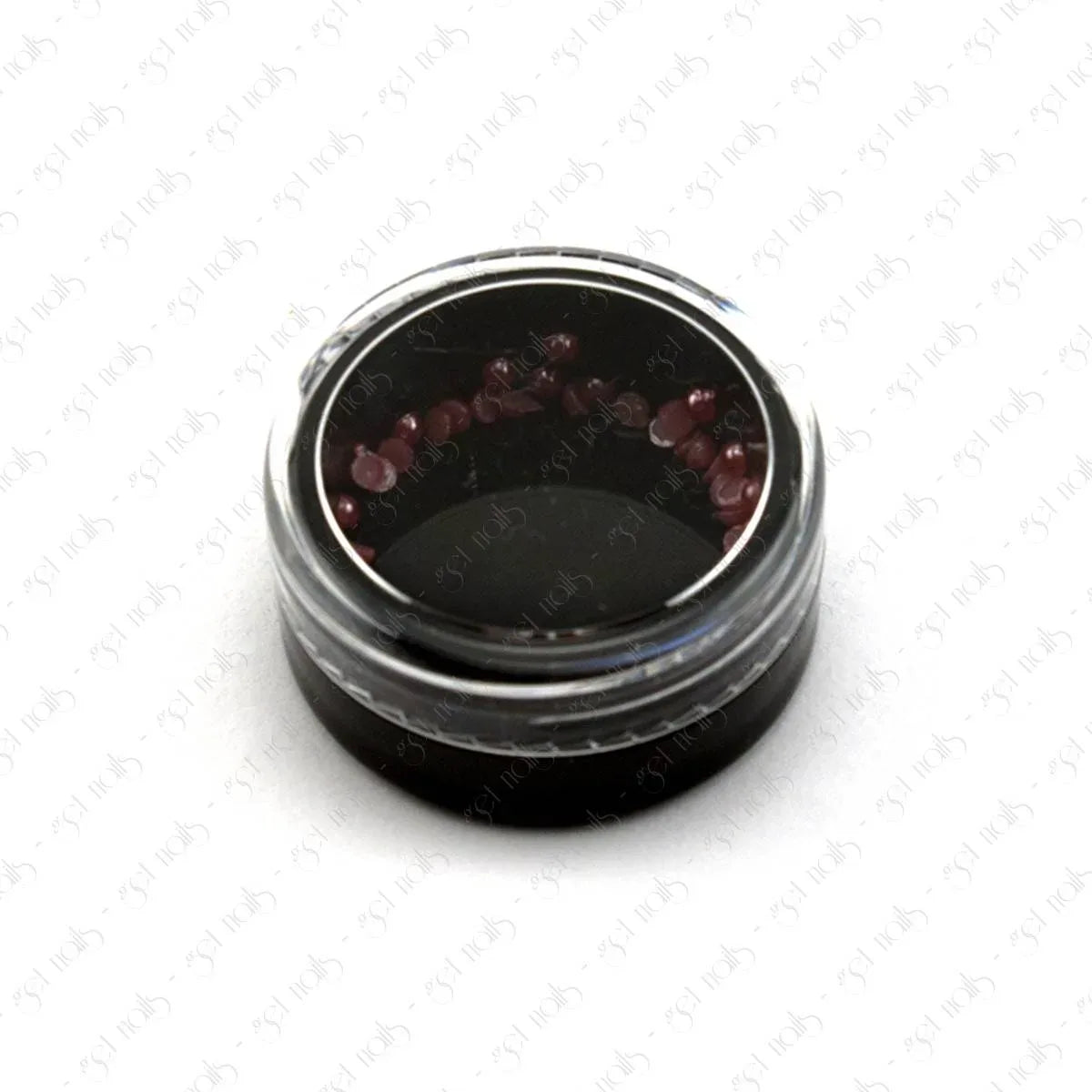 Perles à dos plat - Rouge, 50 pièces