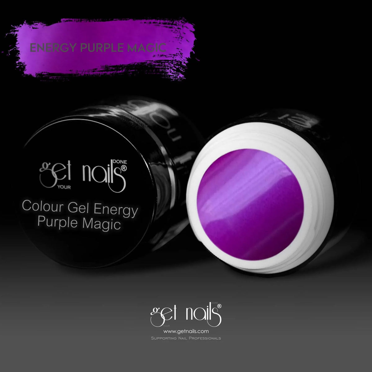 Gel Couleur Energy Purple Magic | Gel Coloré UV/LED