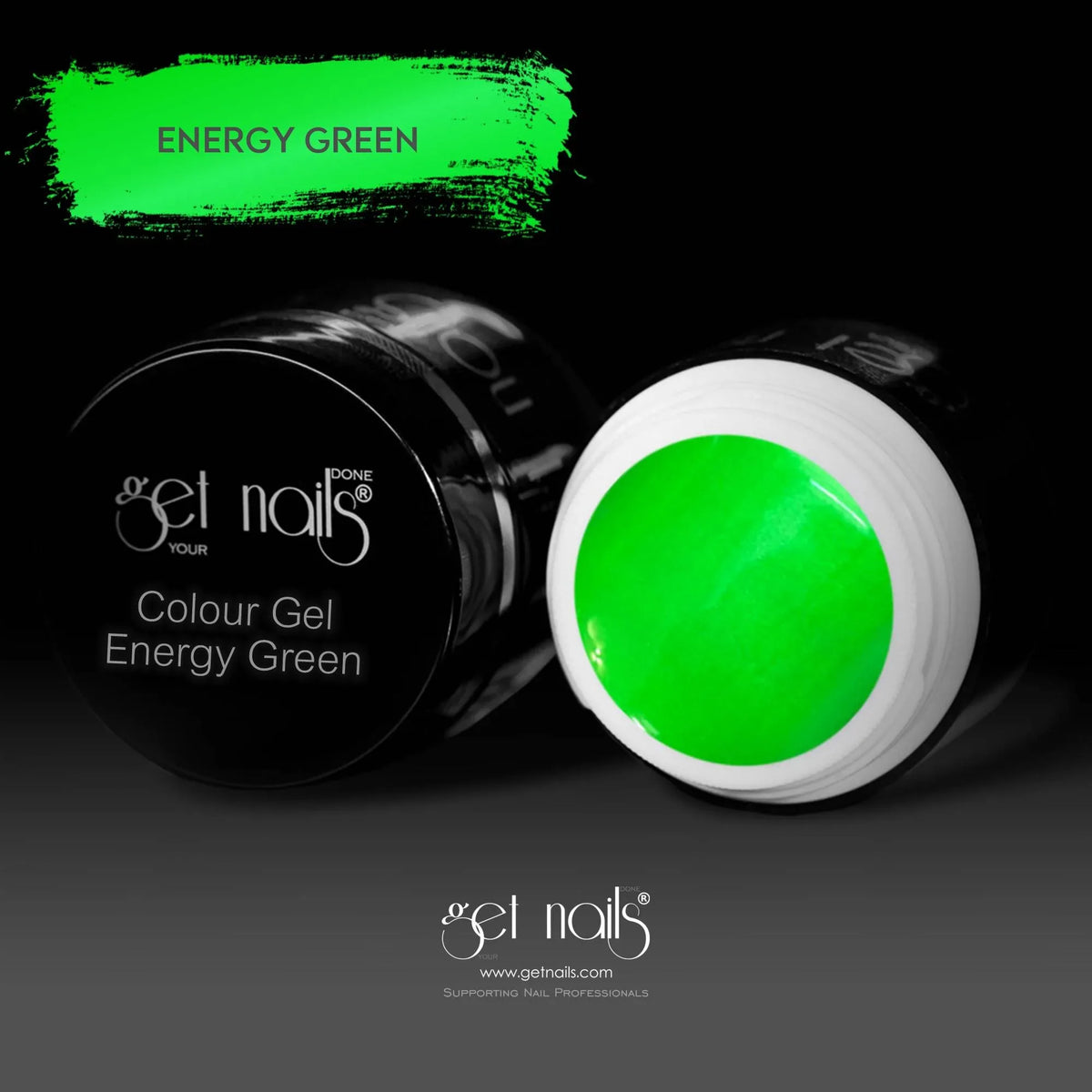 Colour Gel Energy Green | Gel Colorat UV/LED