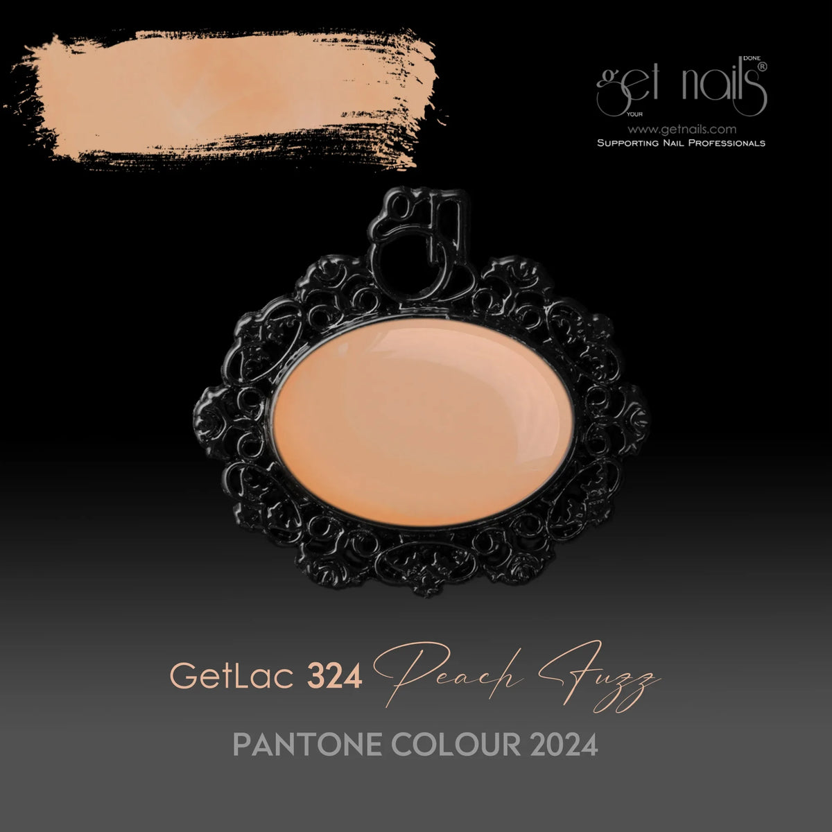GetLac 324 Peach Fuzz  - Pantone 2024