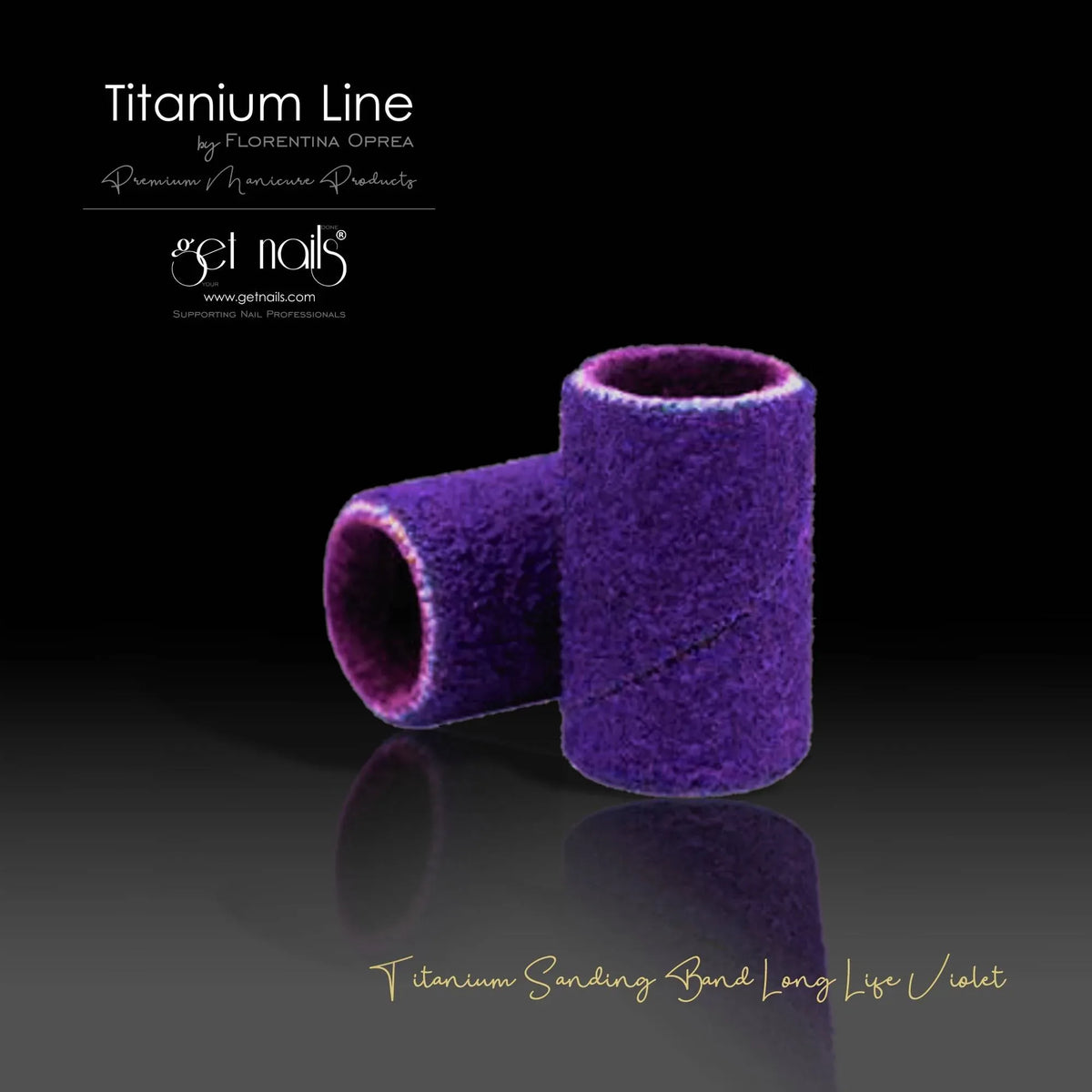 Titanium Sanding Band Long Life Violet 150, 10 buc. GN