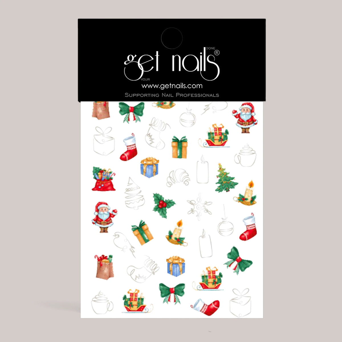 Sticker Art Tattoo 70 Santa's Faves GN